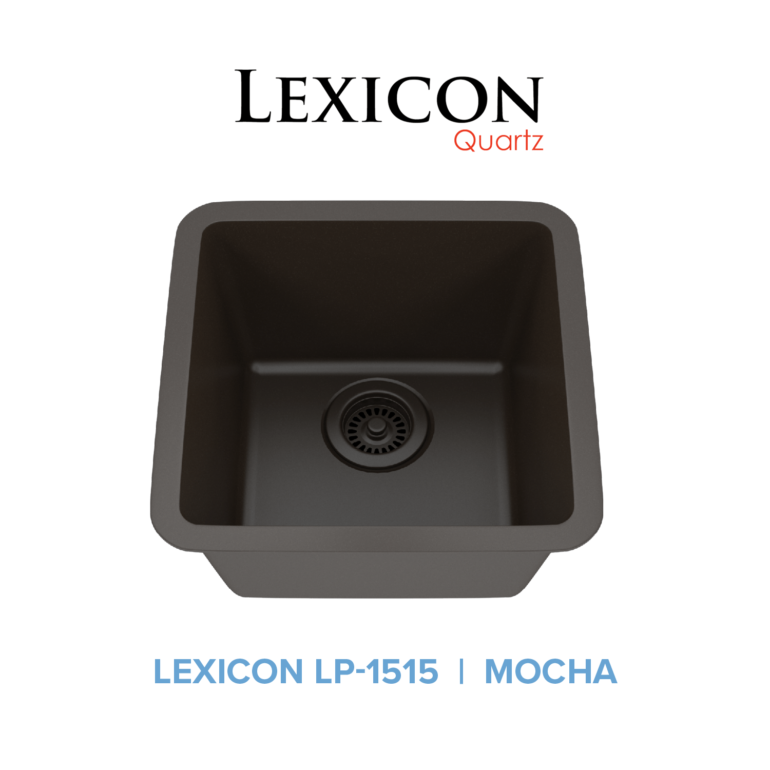 Lexicon Platinum 15 Quartz Composite Sink - 15