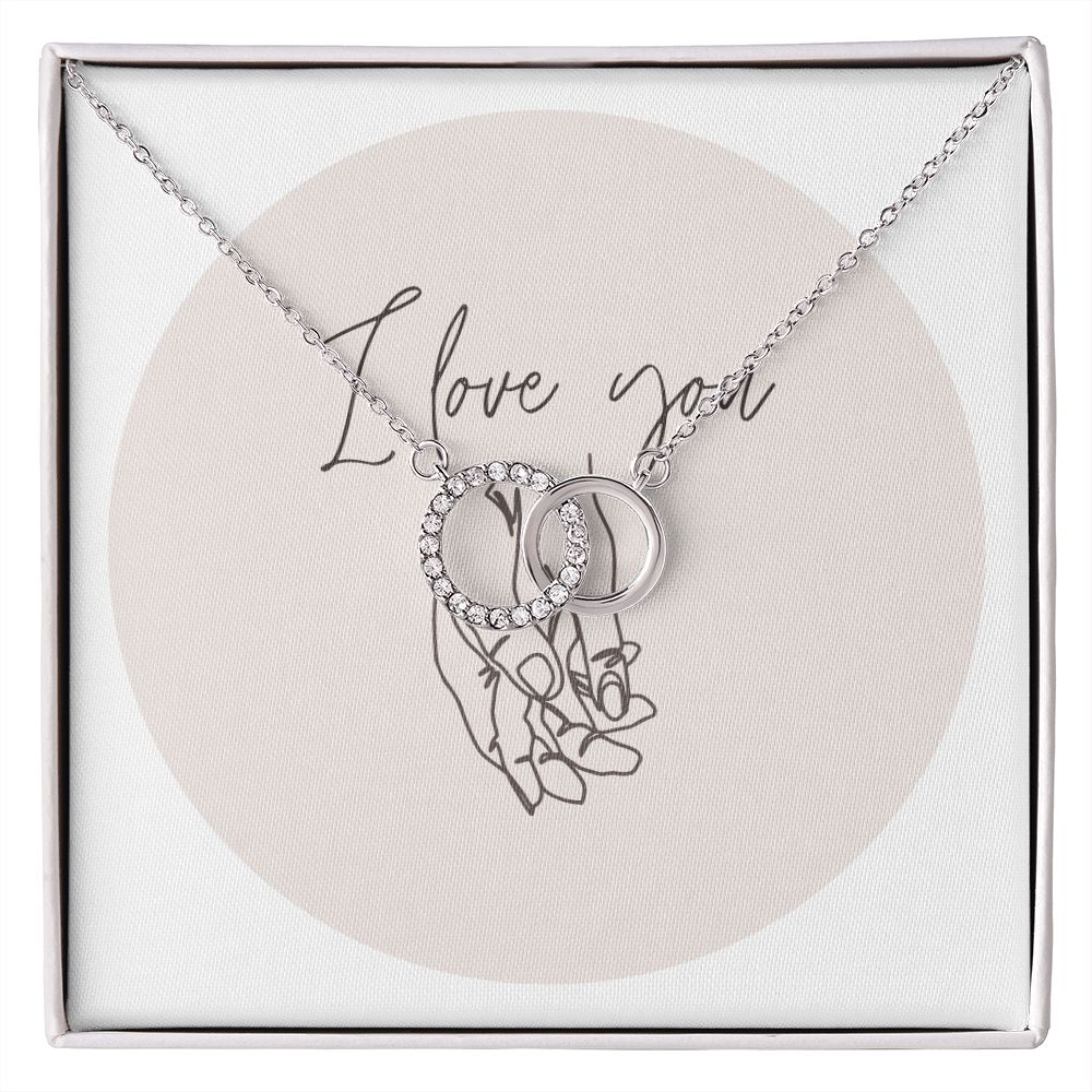 Perfect Pair Necklace for Wife & Girlfriend - Romantic Anniversary Gift for Her - Ideal for Valentine's Day, Birthday & Special Occasions