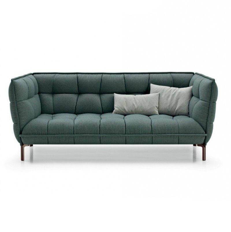 Lupin Italian Fabric Sofa - 3 Seater Modern Living Room Couch with Premium Upholstery | Perfect for Small Spaces, Apartments & Cozy Home Decor