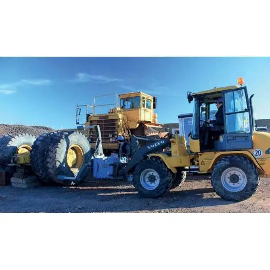 Just Easy Tools 2160 Easy Gripper Tire Manipulator - Heavy Duty Tire Handling Tool for Giant Tractor & Truck Tires - Perfect for Auto Shops, Farms & Construction Sites