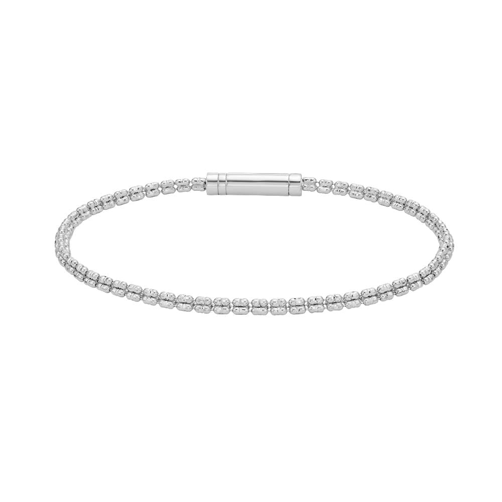 14K Gold 2.74mm Fancy Ice Chain Bracelet for Women - Elegant Tennis Bracelet for Party, Wedding & Everyday Wear