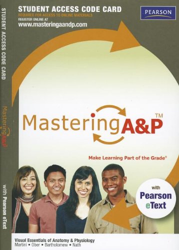 Visual Essentials of Anatomy & Physiology Textbook with Mastering A&P Access Code - Perfect for Medical Students & Nursing School Study