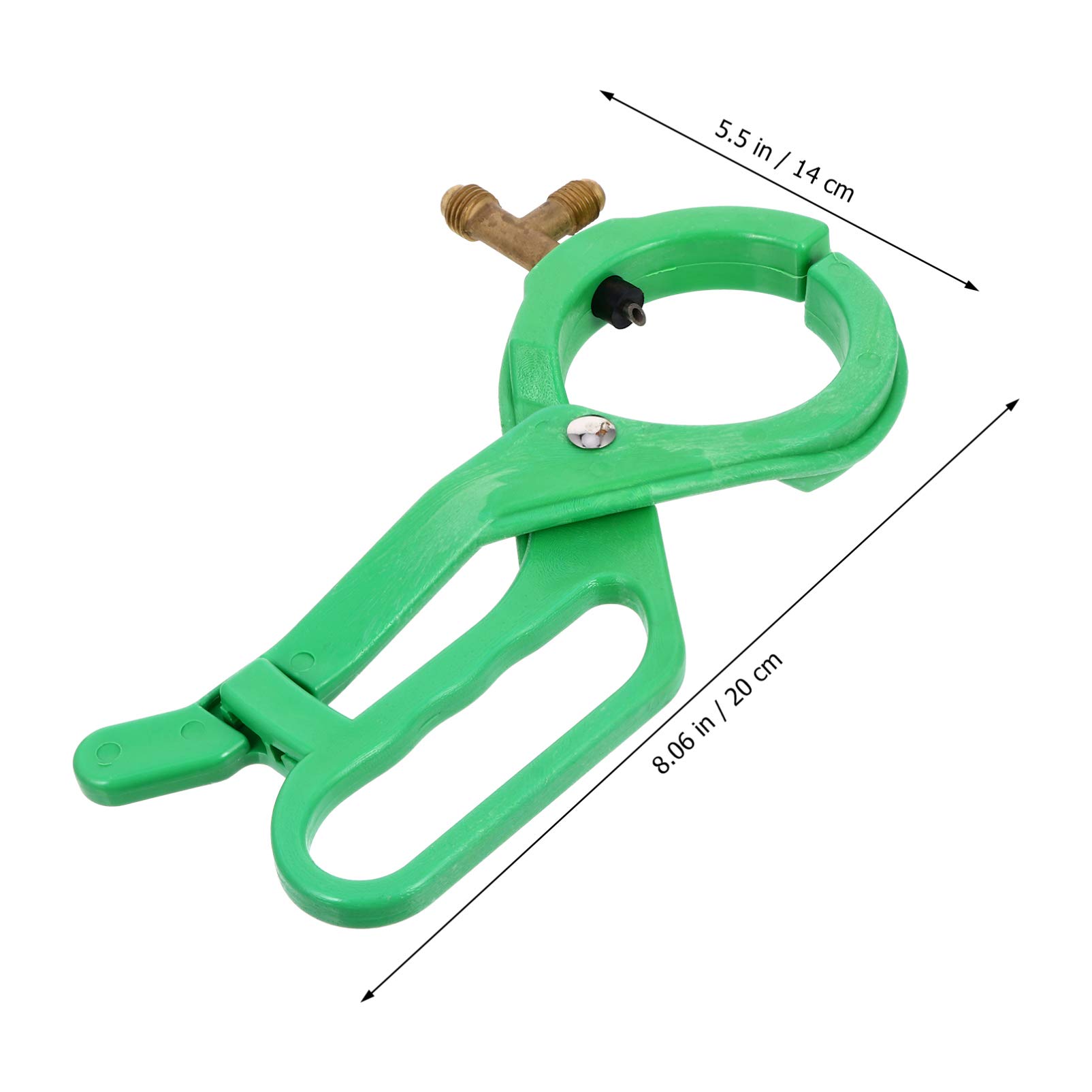 Wakauto AC Refrigerant Bottle Opener & Manifold System Tool - ABS Valve Dispensing Tap for HVAC Refrigerant Charging & Maintenance | Ideal for Professional AC Repair, Automotive HVAC Service, and DIY Refrigeration Projects