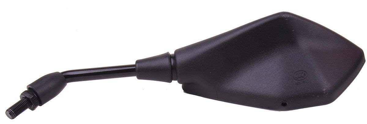 Black Rear View Mirrors Compatible with 2009 Suzuki Burgman 400 AN400 Scooter - Durable Motorcycle Side Mirrors for Enhanced Safety and Visibility While Riding