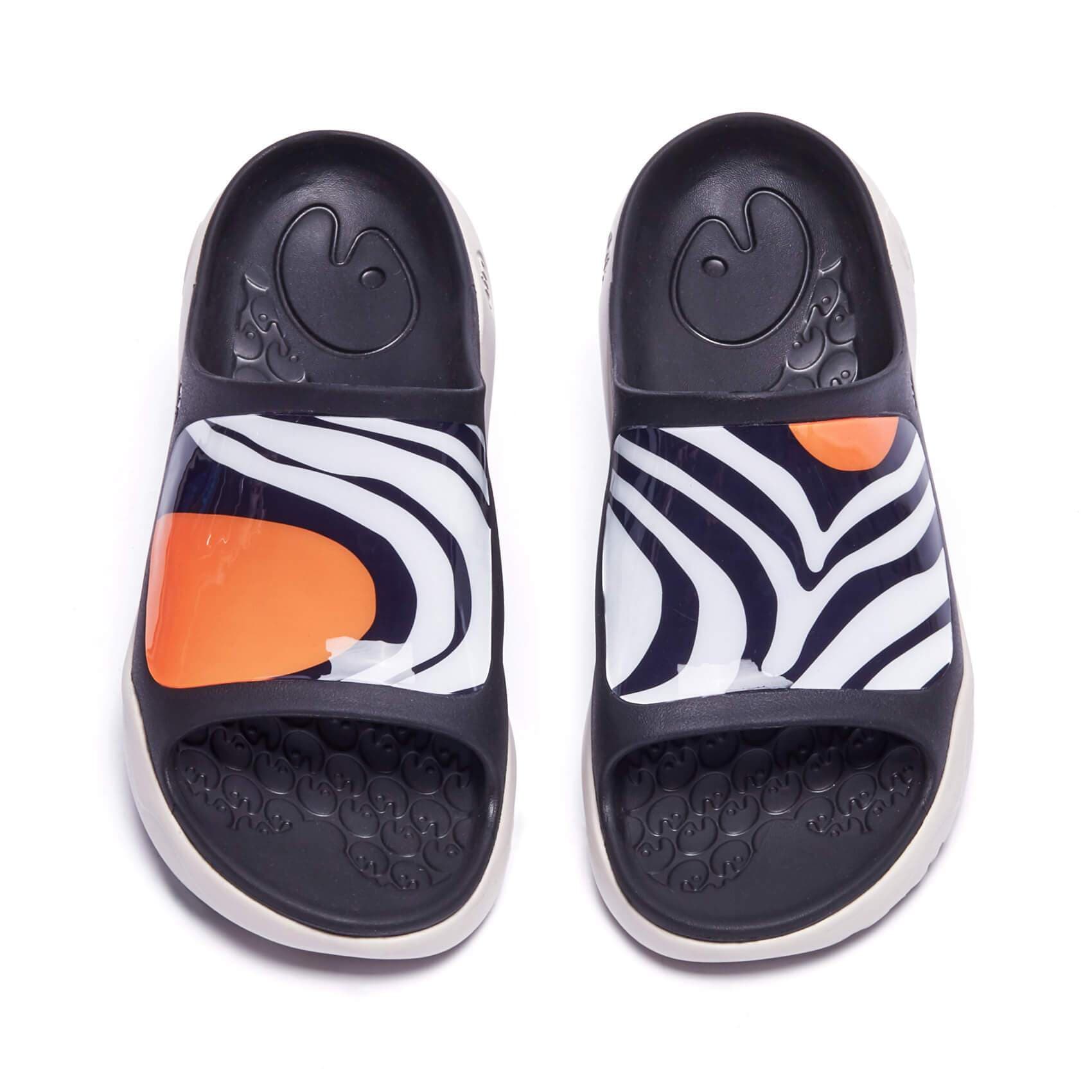 Ibiza Men's Sunset by the Sea Slides - Comfortable Beach Sandals for Summer, Poolside, and Vacation Wear