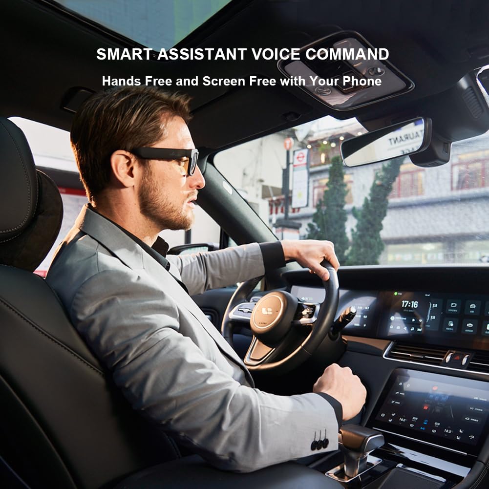 OhO Smart Glasses with HD Camera & Bluetooth - Open Ear Speaker Sunglasses for Men & Women | UV Protection | Ideal for Running, Cycling, Hiking & Outdoor Sports | Hands-Free Calling & Music