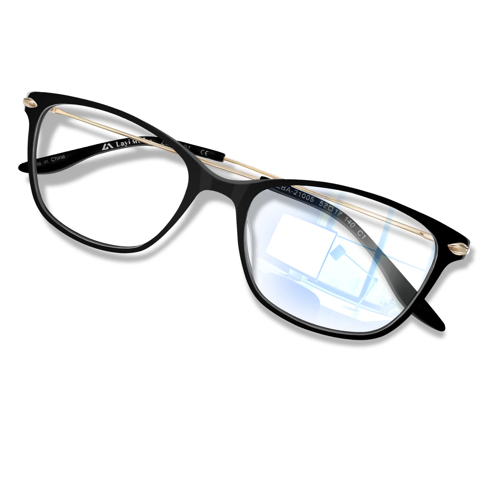 Blue Light Blocking Glasses - Anti Eyestrain for Computer/TV/Gaming