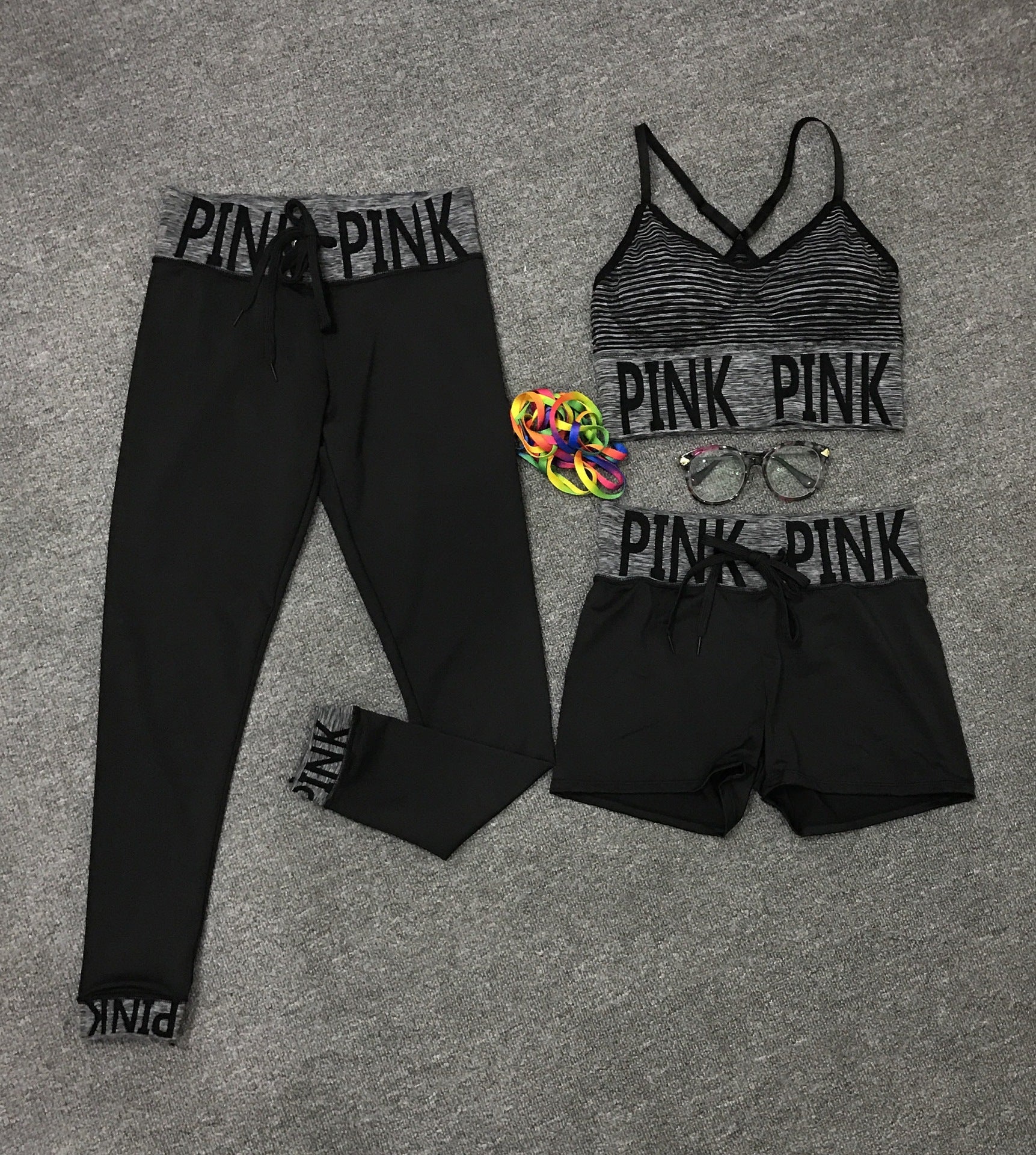 English Alphabet Yoga 3-Piece Set for Kids - ABC Learning Outfit for Toddlers & Preschoolers - Perfect for Yoga, Playtime & Early Education Activities