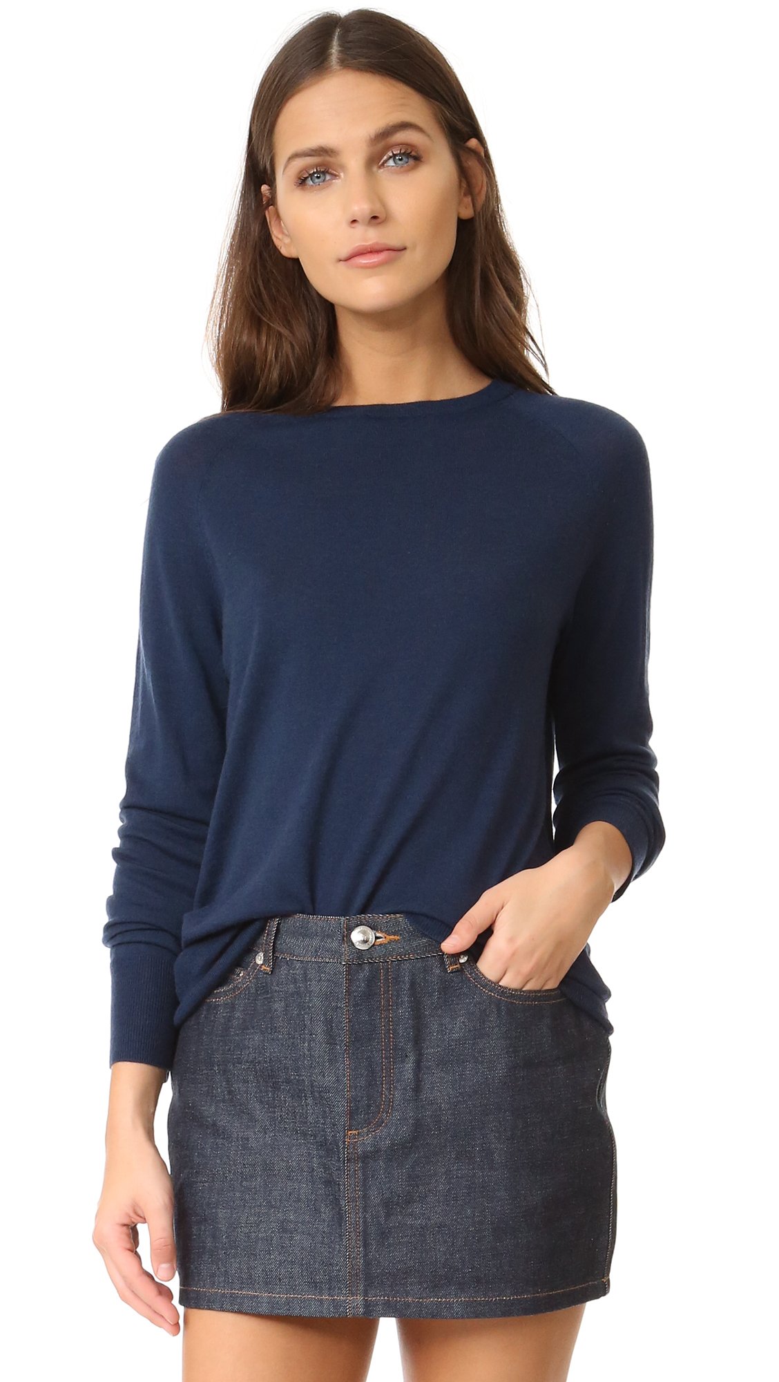 EQUIPMENT Women's Sloane Crew Neck Sweater - Soft Cashmere Blend Knit Top for Work & Casual Wear | Perfect for Office, Date Night & Fall Layering