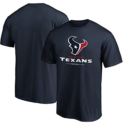 Fanatics Men's NFL Big & Tall Team Lockup T-Shirt - Officially Licensed Football Jersey for Plus Size Fans - Comfortable Cotton Tee for Game Day, Tailgating & Casual Wear
