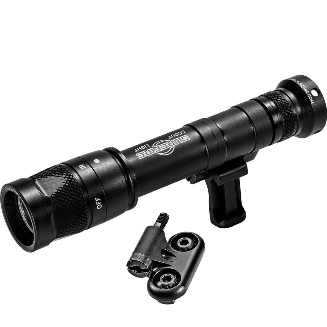 SureFire Scout Light Pro Infrared Tactical Flashlight - 350 Lumens High-Intensity LED Weapon Light for Hunting, Military & Outdoor Adventures