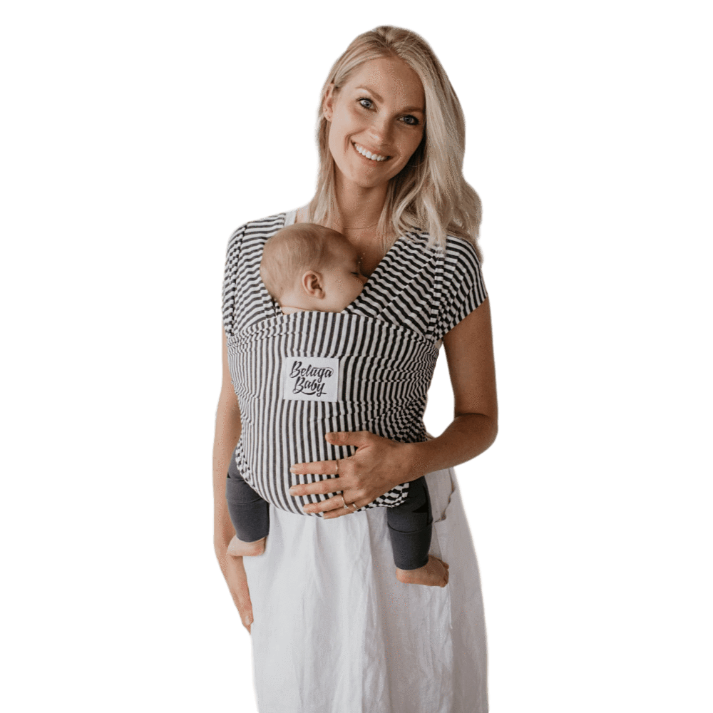 Beluga Baby Stretchy Wrap - Soft & Breathable Baby Carrier for Newborns to Toddlers - Perfect for Hands-Free Parenting, Errands & Outdoor Adventures