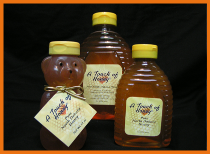 Pure Raw Honey 2lb - Unfiltered & Natural, Great for Tea, Baking, and Healthy Snacks | A Touch of Honey
