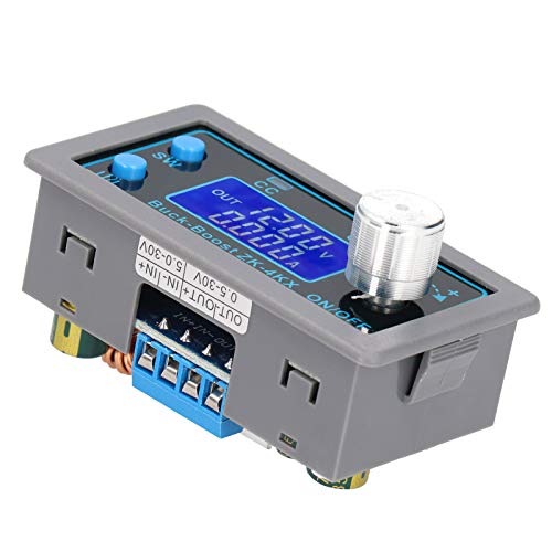 ZK-4KX Programmable CC CV Voltage Regulator Module - Adjustable Constant Voltage Current Boost Converter for DIY Electronics, Power Supply & Battery Charging Projects