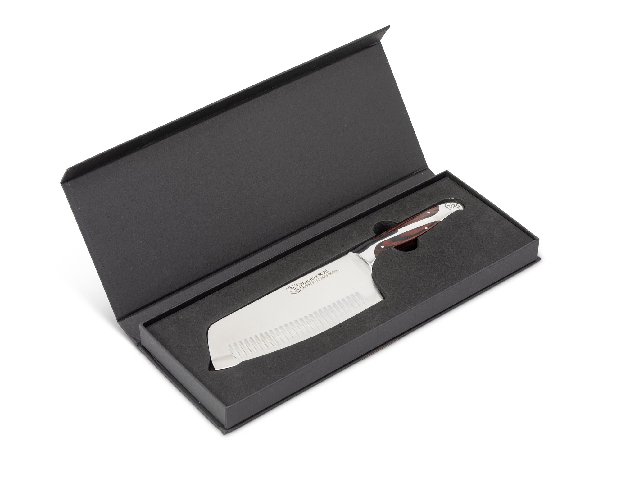 Hammer Stahl 7-Inch Professional Vegetable Cleaver Knife - High Carbon Stainless Steel Kitchen Chef Knife for Chopping, Slicing, and Dicing - Perfect for Home Cooks and Professional Chefs