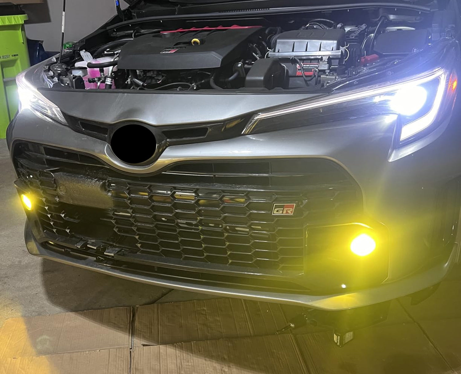 30W White/Yellow Dual Color L1B LED Replacement Bulb for 2019+ Toyota & Lexus - Perfect for Headlight Upgrades, Night Driving, and Enhanced Visibility