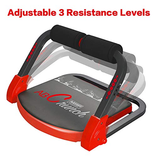 iGIA Ab Crunch - Core Workout Equipment for Home Gym & Fitness Training | Perfect for Abs, Obliques & Full-Body Toning