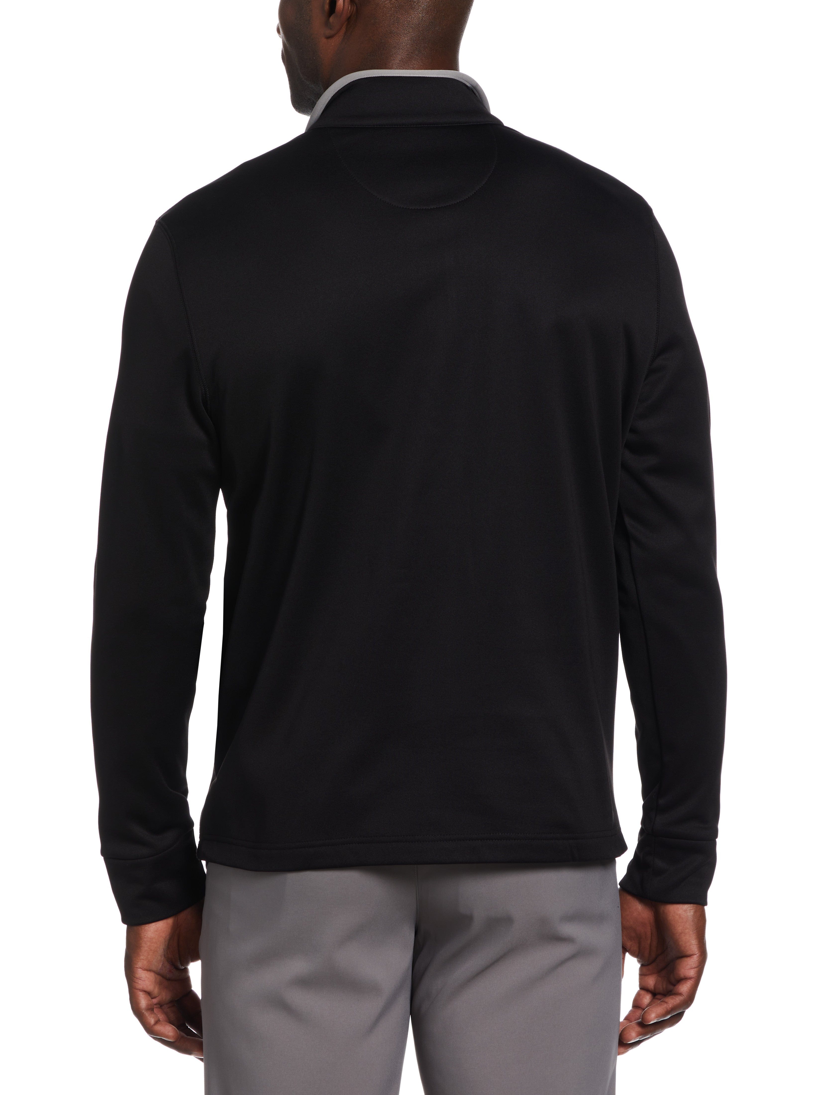 Men's 1/4 Zip Fleece Pullover Sweatshirt - Soft Ottoman Fleece Jacket for Casual Wear, Outdoor Activities & Layering