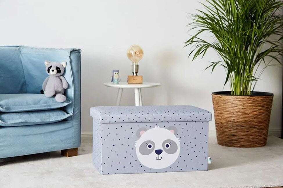 Panda Shaped Kids Bench - Soft & Comfortable Children's Seating for Playroom, Bedroom, or Nursery - Perfect for Reading, Relaxing, and Playtime