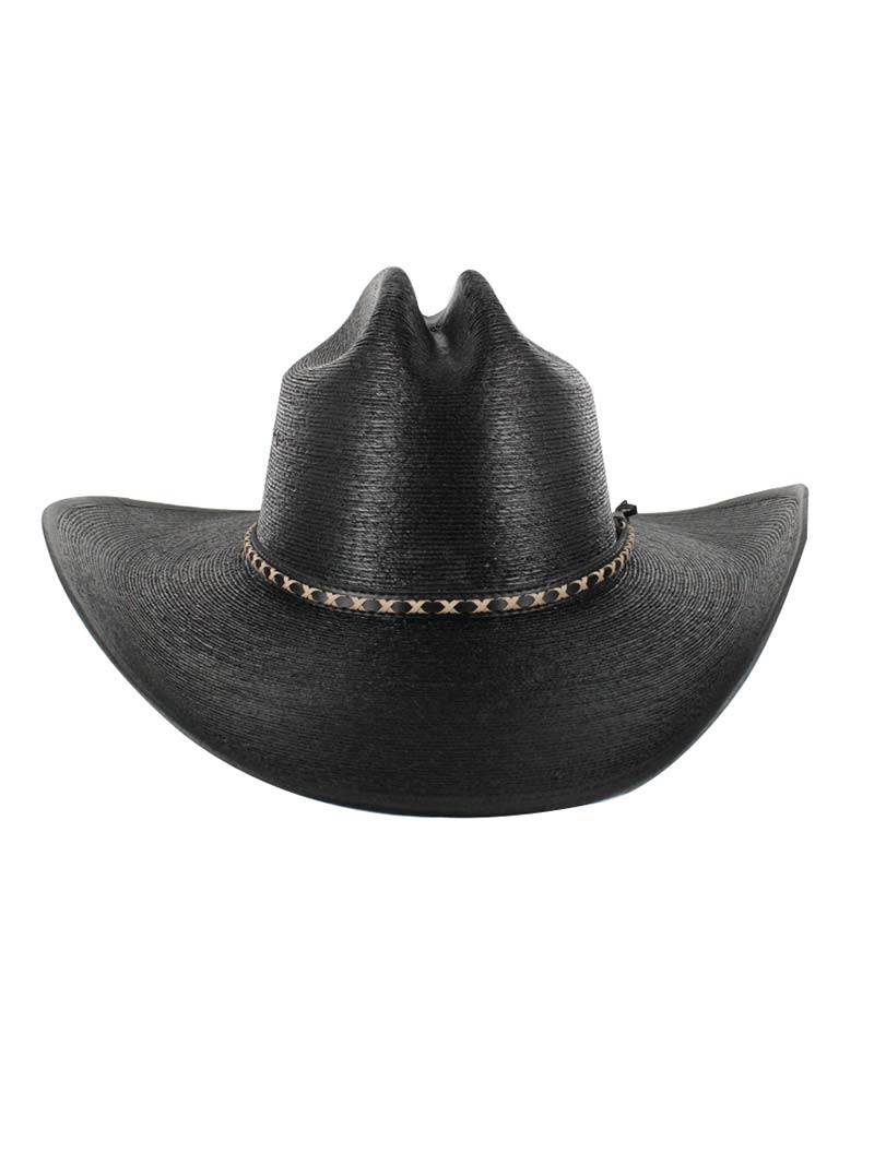 Resistol Jason Aldean Asphalt Cowboy Straw Hat - Black Western Hat for Men - Perfect for Outdoor, Country Music Festivals & Summer Wear