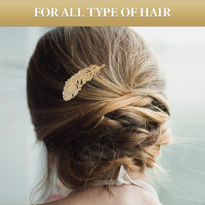 Belicia 6-Piece Pearl Hair Clips Set | Strong Hold Non-Slip Metal Barrettes for Women & Girls | Elegant Hair Accessories for Daily Wear, Weddings & Parties | Perfect Birthday & Valentine's Day Gift (6PCS)