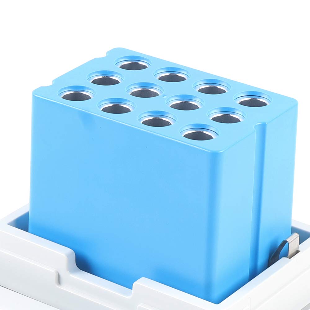 TFCFL Portable Gel Heating Machine - 110V PRP PPP Plasma Bio-Filler Gel Maker with Digital Display, 5ml x 12 Tubes - Perfect for Home Beauty Treatments & Professional Salons