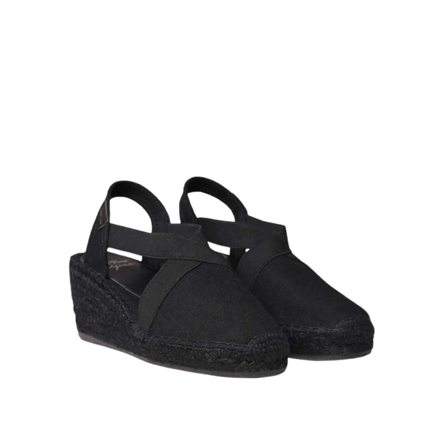 Women's Plain Silk Wedge Espadrilles - Comfortable Summer Sandals for Beach, Vacation & Casual Outings