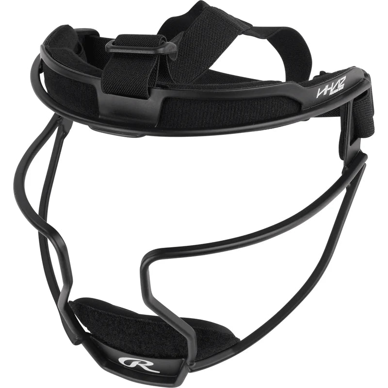 2025 Rawlings HI VIZ Ultra Casted Fielder's Mask (RVIZFM) - High Visibility Baseball Face Protection for Catchers & Infielders - Perfect for Youth & Adult Baseball Games, Practices & Training Sessions