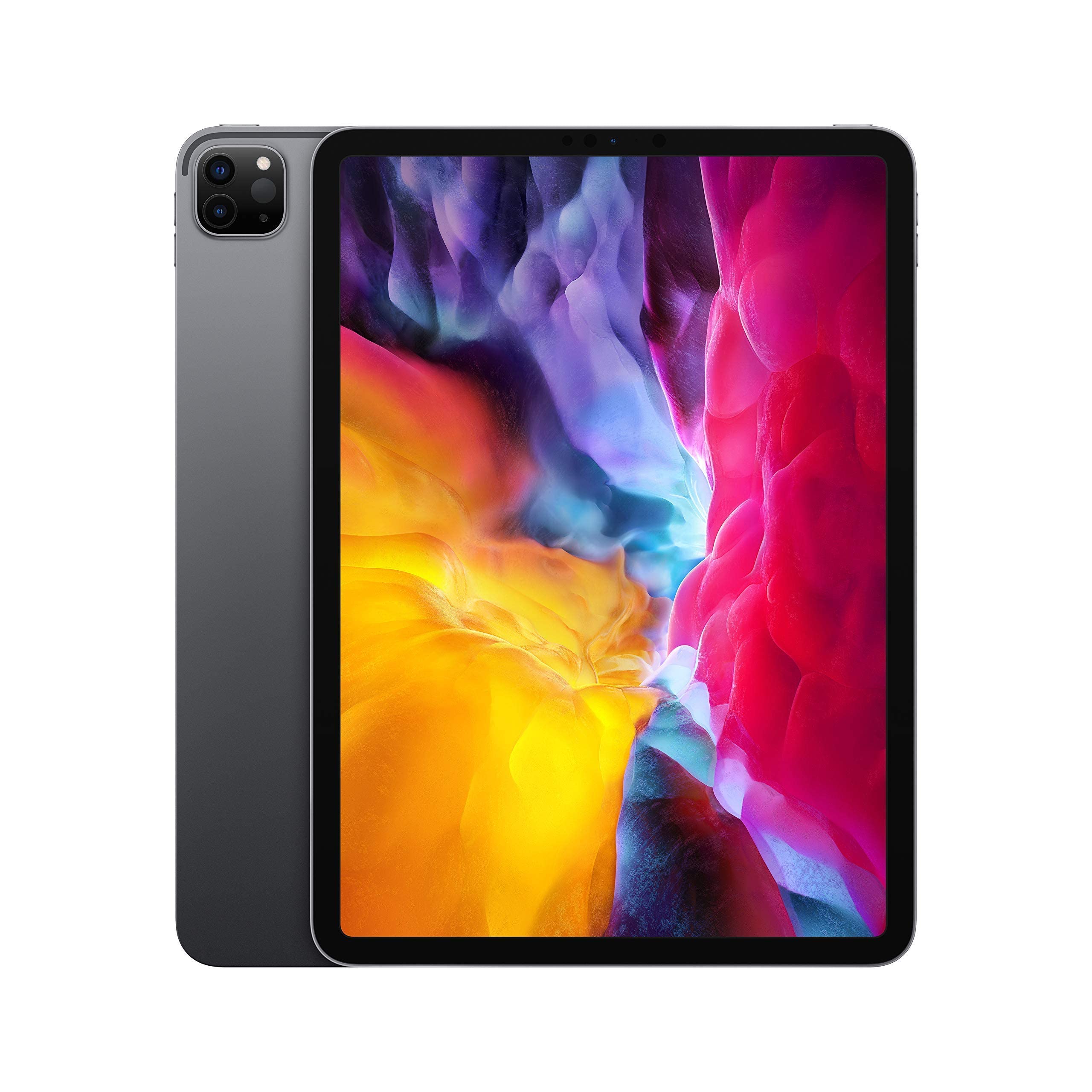 Apple iPad Pro 11-inch 2nd Generation 2020 (128GB, WiFi + Cellular) Unlocked GSM/CDMA - Space Gray (Renewed Like New) - Perfect for Business, Travel & Creative Work
