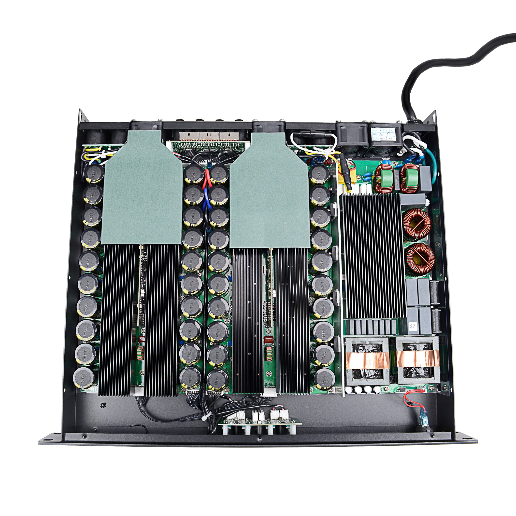 4 Channel Professional Power Amplifier 7000W (AQS 7000D) - Perfect for Car Audio Systems, DJ Equipment & Live Performances