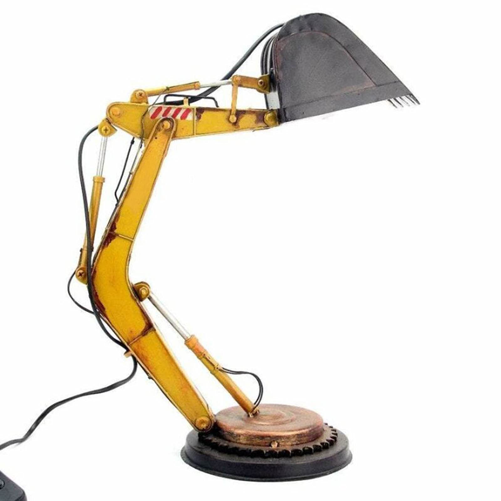 Unique LED Industrial Style Forklift Desk Lamp - Perfect for Office, Study, and Home Workspace Lighting