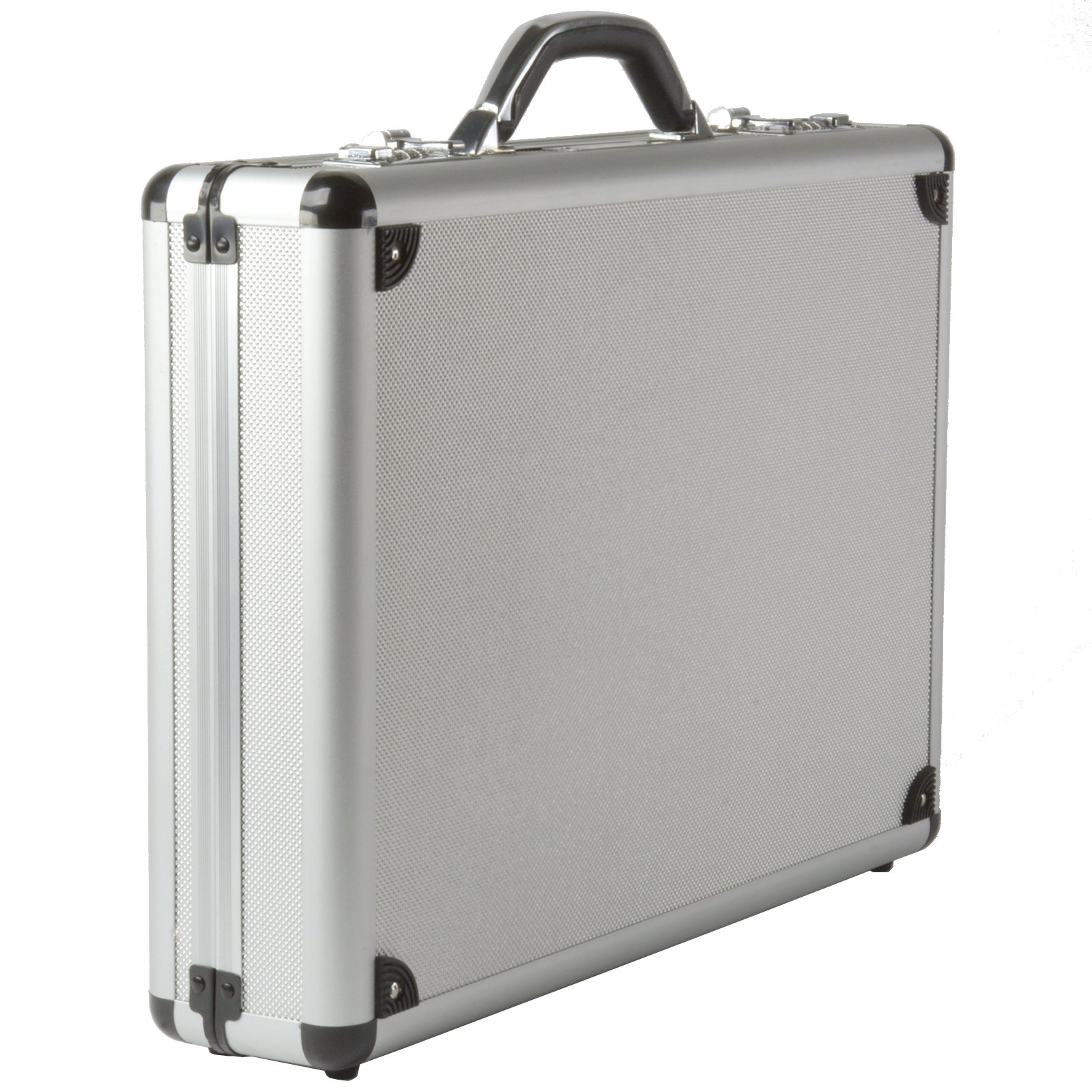 Alpine Swiss Aluminum Attache Case - Padded Laptop Briefcase with Combo Lock, Hard Sided Business Carry On for Men & Women | Perfect for Office, Travel & Business Meetings