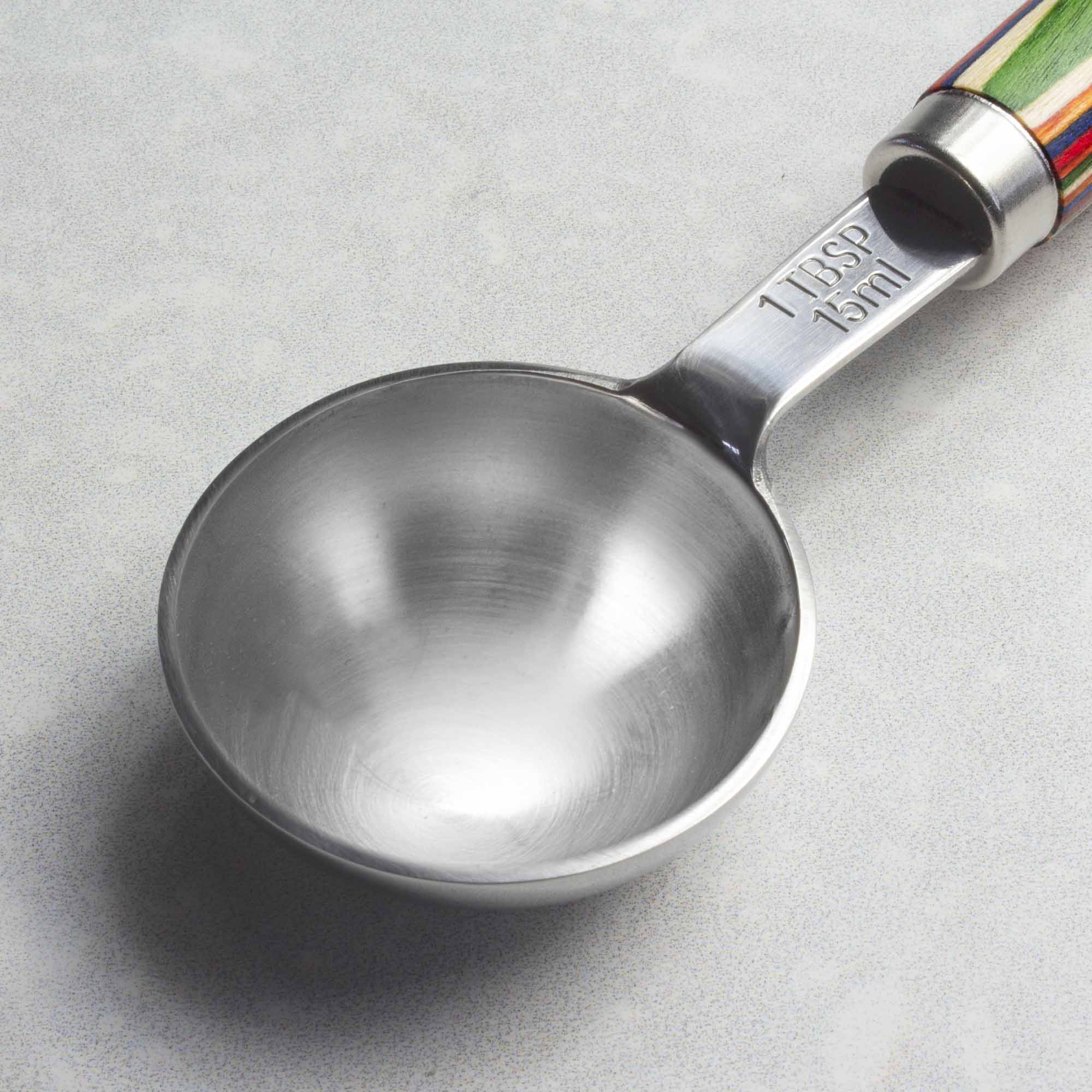 Baltique® Marrakesh Collection 4-Piece Measuring Spoon Set - Stainless Steel Kitchen Measuring Spoons for Baking, Cooking & Coffee (1/4 tsp to 1 tbsp) - Perfect Gift for Home Chefs