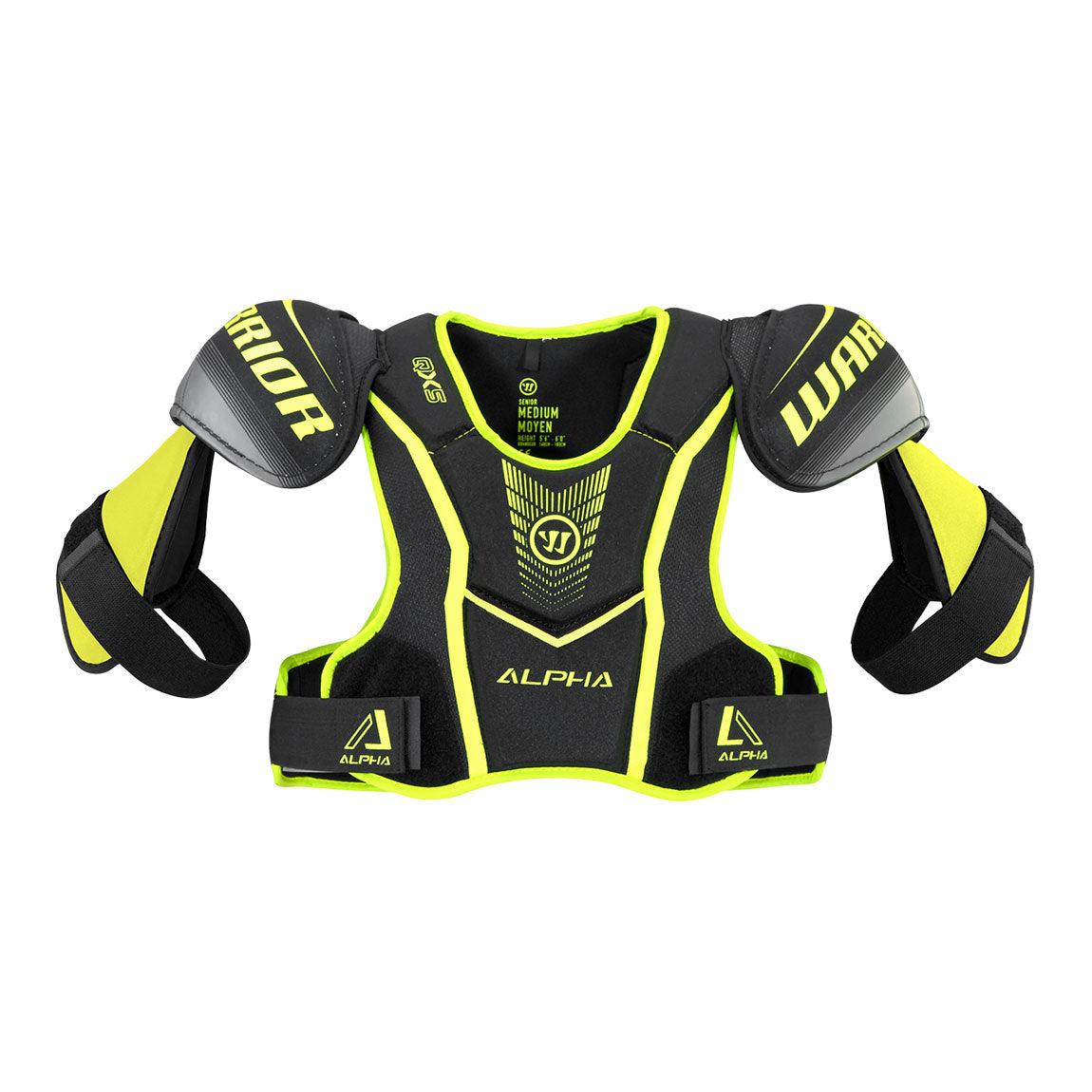 Alpha QX5 Senior Football Shoulder Pads - Premium Protection for High School & College Players - Perfect for Training, Games & Competitive Play