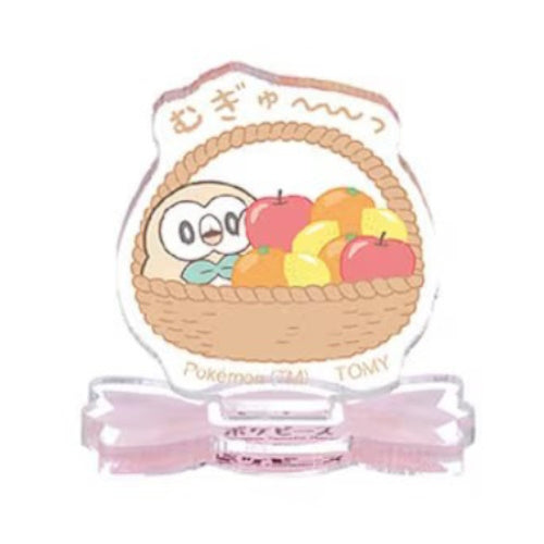 Pokemon Poke Peace Acrylic Stand - Takara Tomy 1.5 Inch Collectible Figure - Cute Anime Desk Decor for Office, Gaming Room & Gift for Pokemon Fans