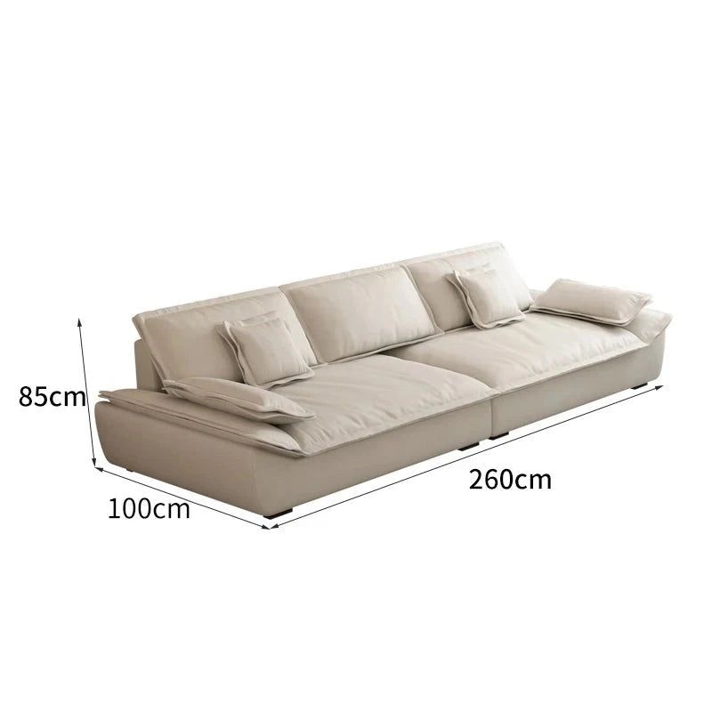 Luxury Comfort Lounge Sofa Set - Premium Fabric Upholstered Living Room Furniture for Relaxing & Entertaining