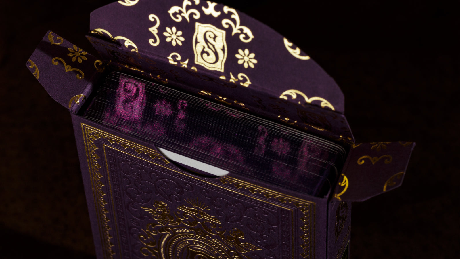 Stories Vol. 5 Purple Gilded Playing Cards - Premium Collectible Deck for Cardistry, Magic Tricks & Poker Games | Elegant Gift for Card Enthusiasts