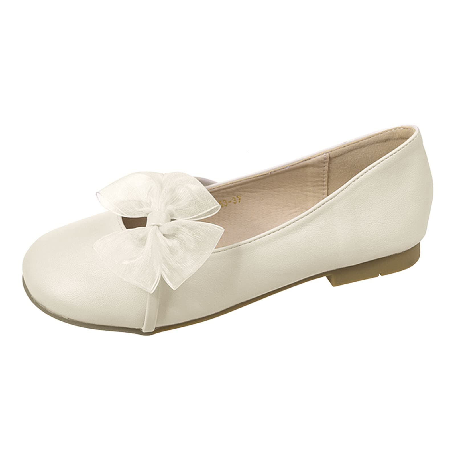 Women's Casual Comfort Flats - Fashion Round Toe Lace Bow Flat Shoes for Ladies | Perfect for Work, Walking & Everyday Wear