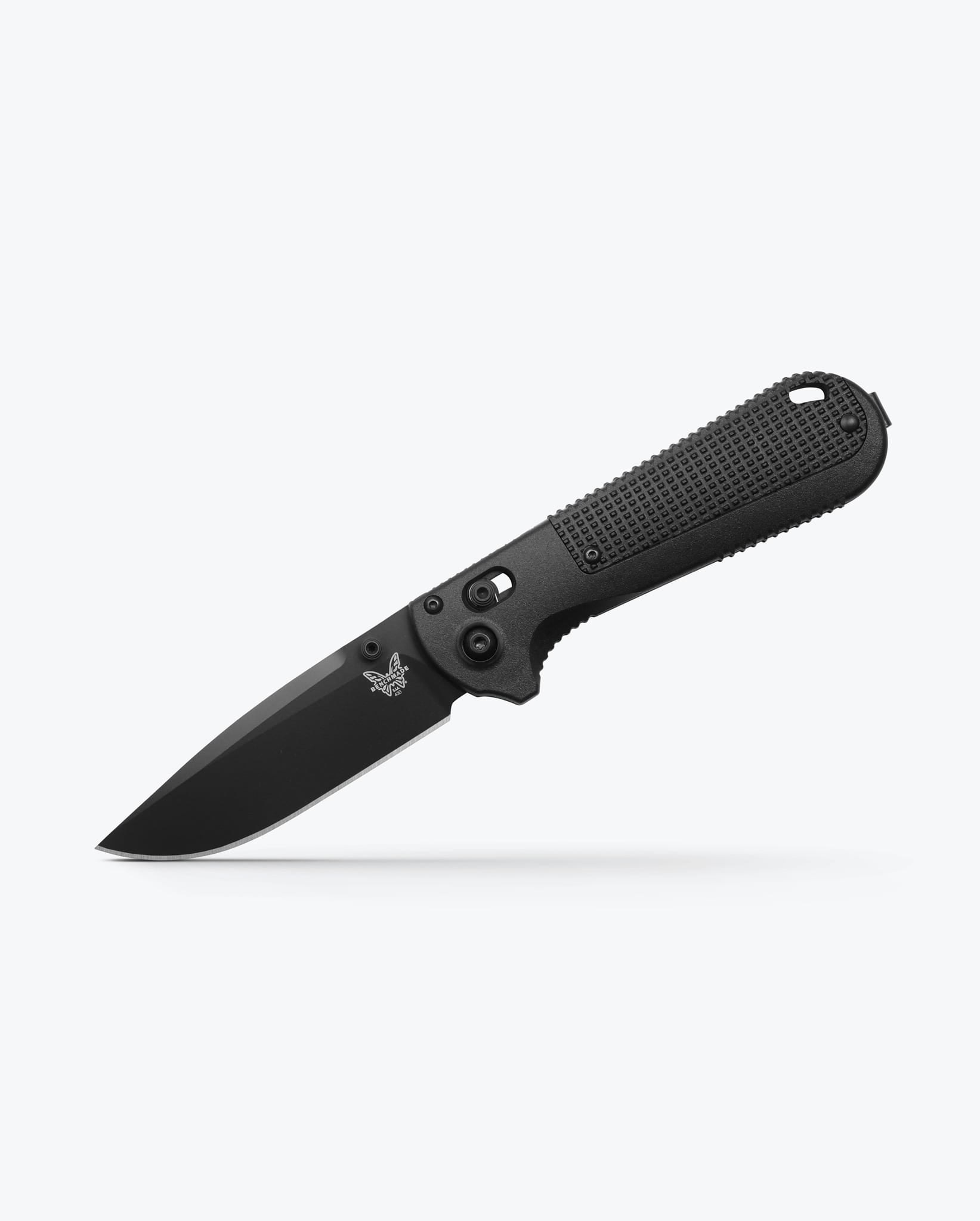 Redoubt® Black Grivory® Drop Point Tactical Knife - Outdoor Survival, Hunting & Camping Gear for Adventurers
