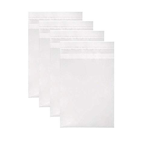 5x7 Inch Clear Cellophane Bags - 150 Pack Self-Adhesive Plastic Sleeves for Photos, Cookies, Greeting Cards & Treats | Perfect for Party Favors, Gift Wrapping & Craft Projects