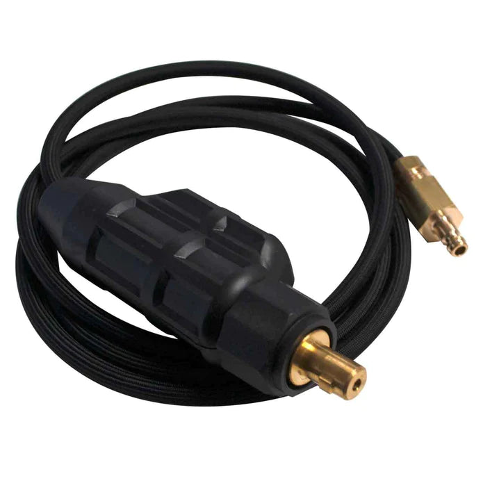 CK Worldwide SafeLoc Male Dinse 35 (1/2) SL8 35QD Welding Connector - High-Quality Welding Equipment for Professional Metal Fabrication & Industrial Applications