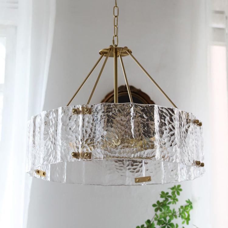 Calvert Chandelier - Elegant Crystal Ceiling Light Fixture for Dining Room, Living Room & Bedroom | Modern Home Decor Lighting