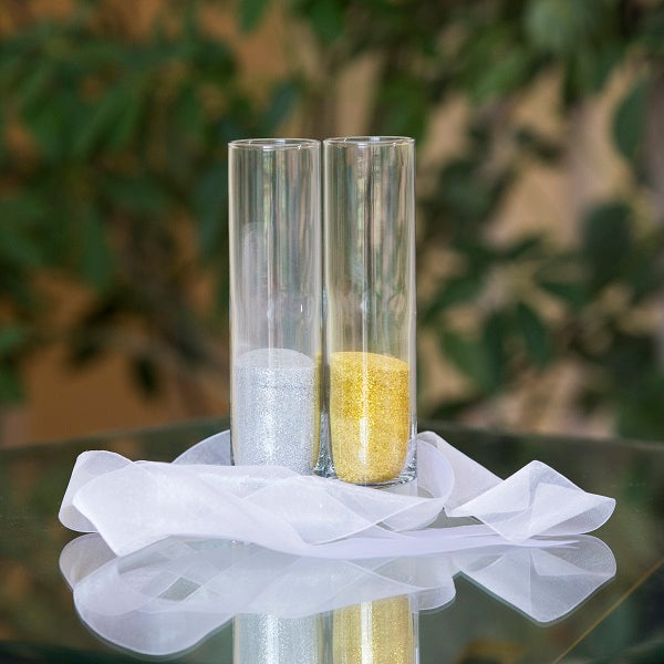 Elegant Sand Ceremony Containers for Wedding Unity Ceremonies - Perfect for Beach, Vow Renewal & Anniversary Celebrations