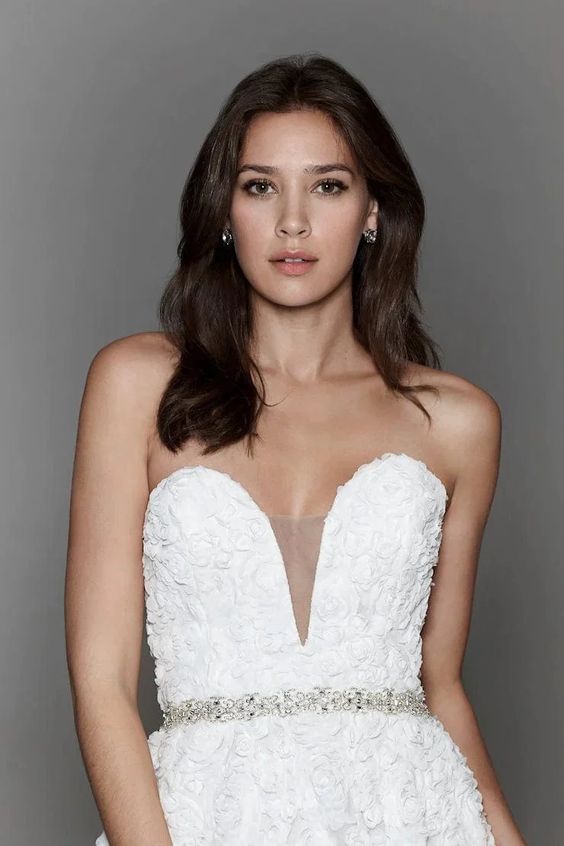 Tara Keely 2709 Elegant Wedding Gown - A-Line Lace Bridal Dress with Beading for Bride, Perfect for Church Ceremony & Beach Weddings