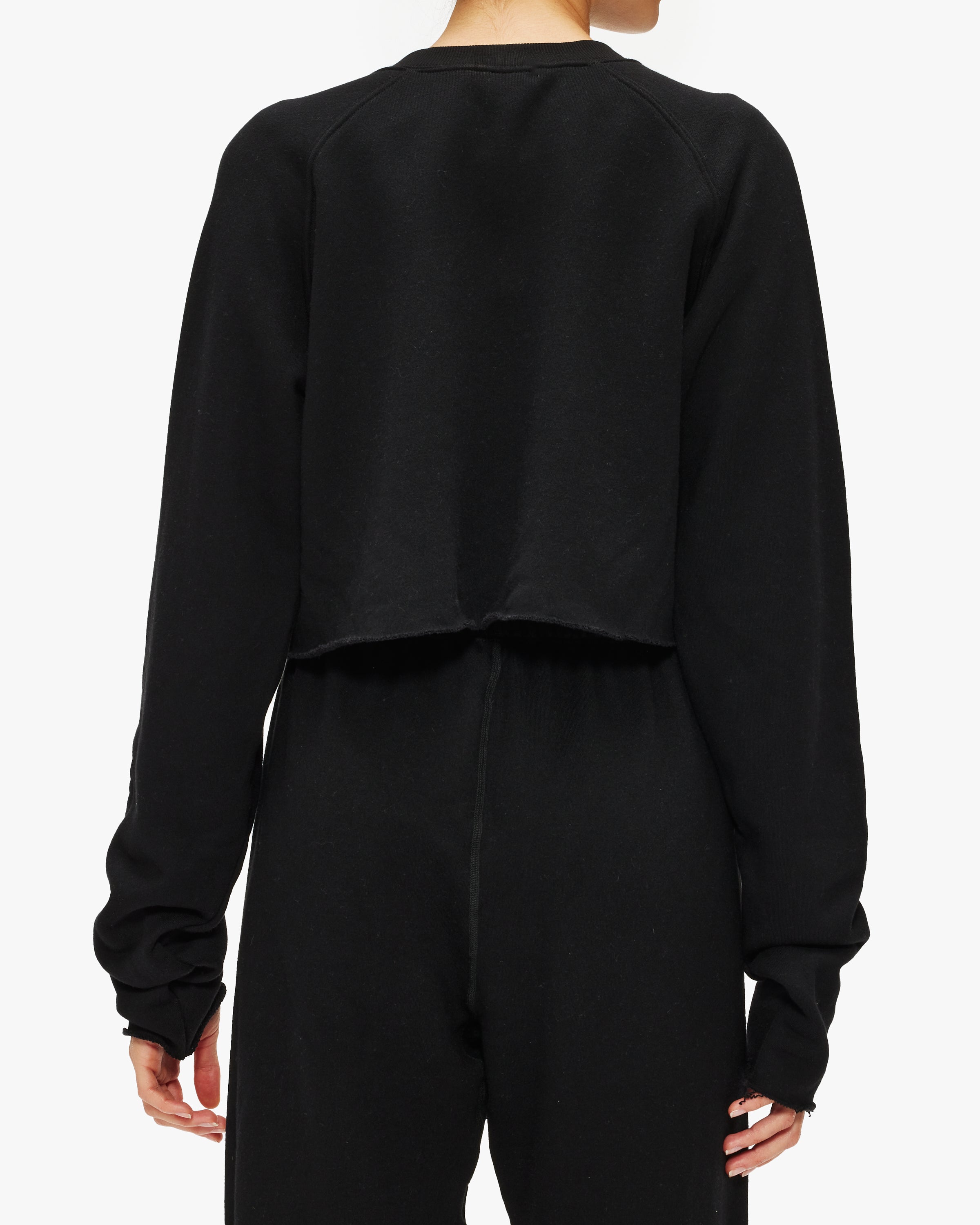Eterne Long Sleeve Raglan Sweatshirt for Women - Comfortable Pullover Crewneck Casual Top - Perfect for Fall, Winter & Layering Outfits