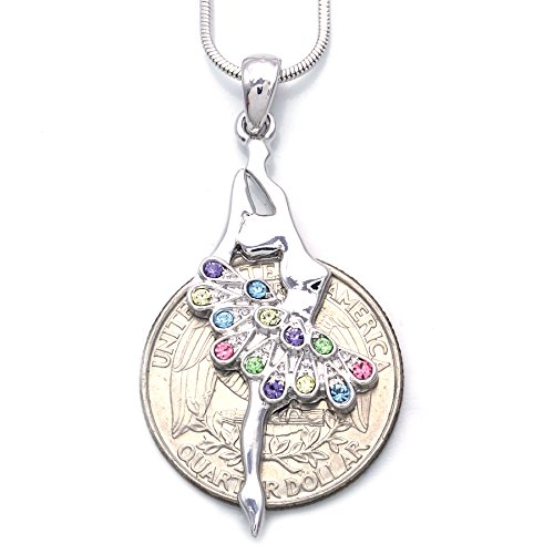 Elegant Ballerina Dancer Ballet Pendant Necklace - Sterling Silver Charm Jewelry for Dance Lovers | Perfect Gift for Ballet Students, Teachers & Dance Performers