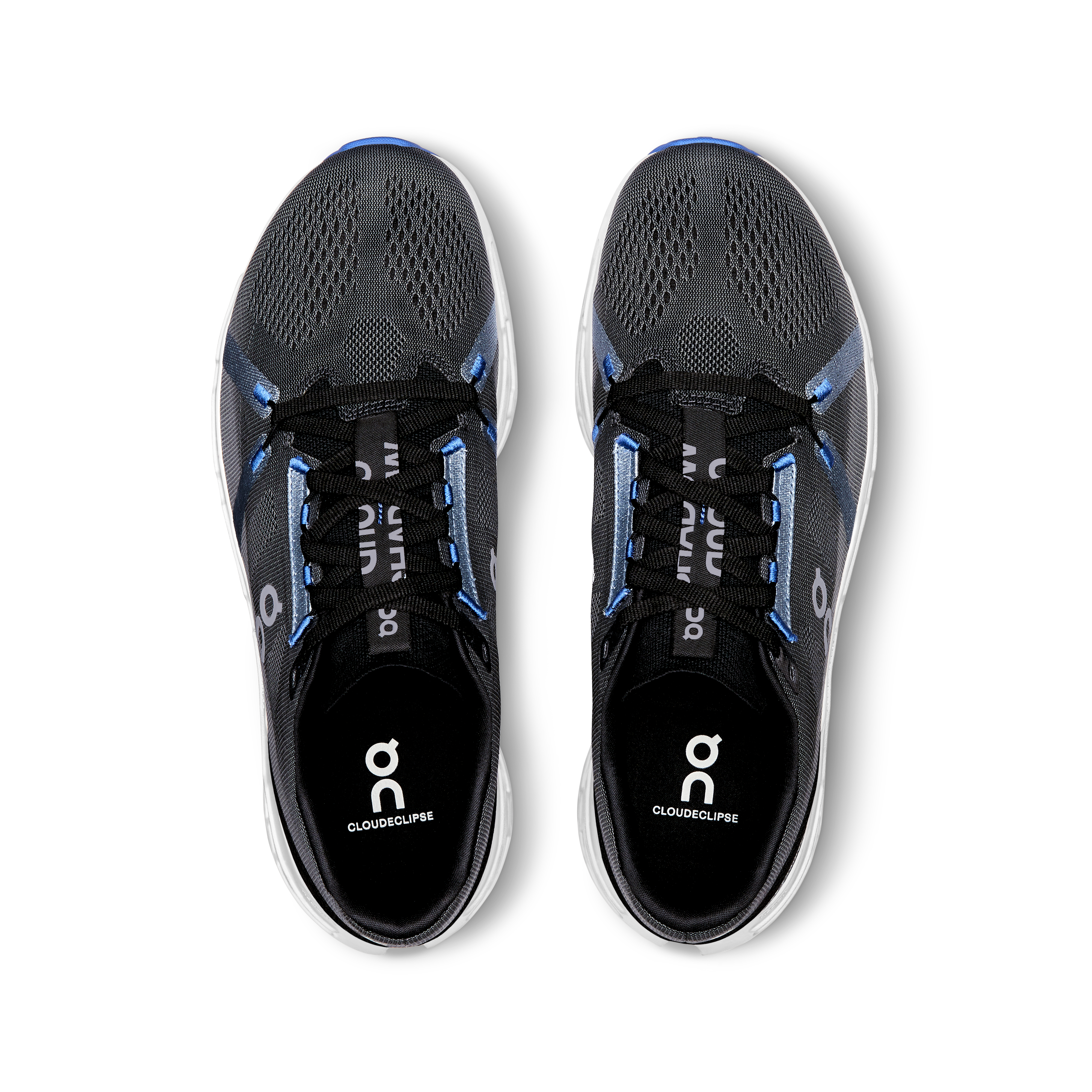 On Running Men's Cloudeclipse Running Shoes - Lightweight & Breathable Black/Frost - Perfect for Jogging, Gym Workouts & Daily Wear