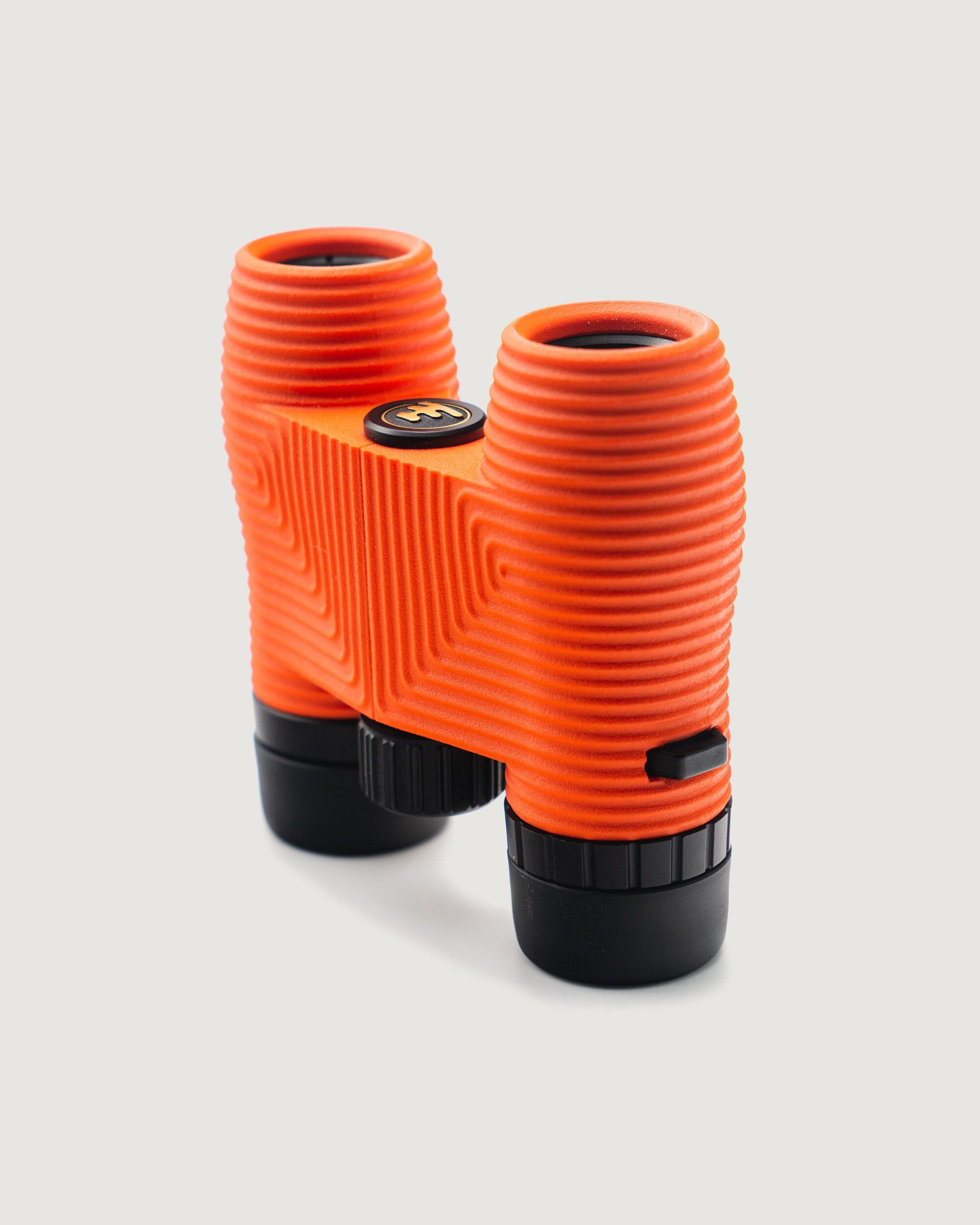 NOCS Standard Issue 8x25 WP Binoculars - Waterproof Compact Binoculars for Adults, High Definition Optics for Bird Watching, Hiking, Travel & Outdoor Adventures - Poppy Orange