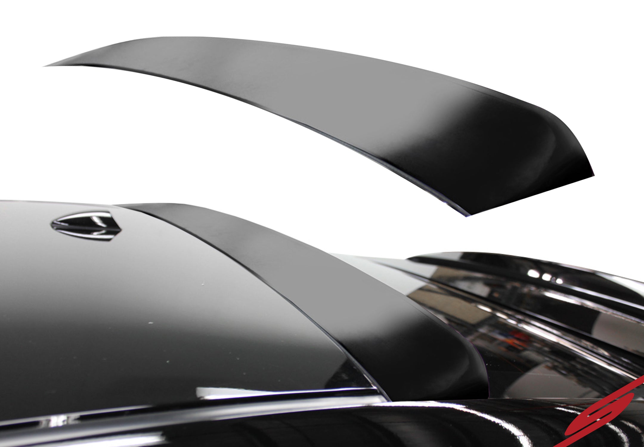 2014-2017 Infiniti Q50 Carbon Fiber Roof Spoiler Wing - KB11224 - Enhance Style & Aerodynamics for Sporty Look | Perfect for Car Enthusiasts & Performance Upgrades