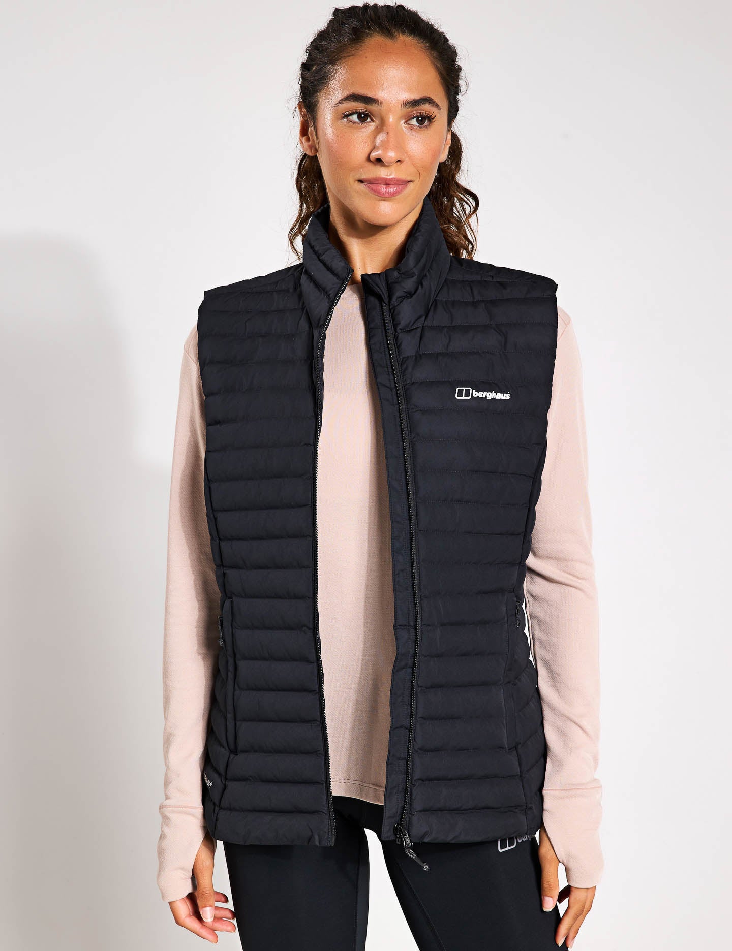 Nula Vest for Men & Women - Lightweight & Breathable Jet Black Outdoor Jacket - Perfect for Hiking, Camping & Travel